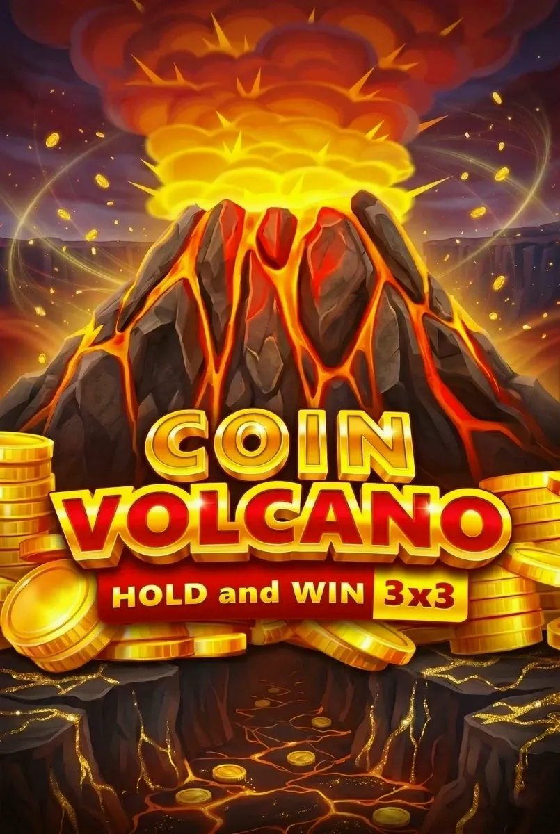 Coin volcano hold and win 3x3